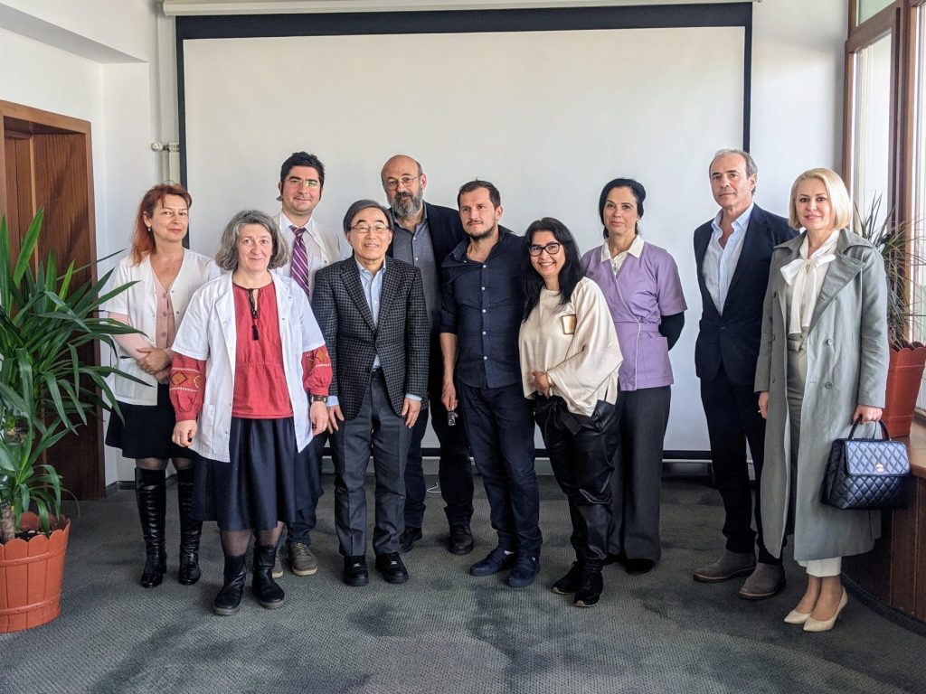 Ph.D. Virgiliu Vlaescu , M.Sc. Gologan Cristian,dr.Veronica Iatan, dr.Anca Nitulescu, dr Cristina Balan, dr. Dan Damboiu, dr Liliana Voiculescu, dr. Liviu Balulescu,dr.Toshio-Inui