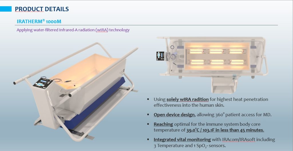 von Ardenne Iratherm 10000 WBH wIRA hyperthermia-device-description